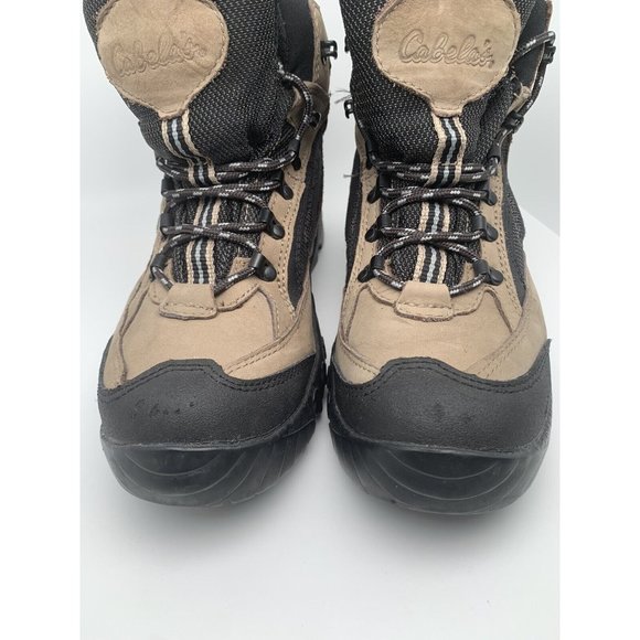 Cabela\'s Gore-Tex Vibram Boots Ankle Hiking Hunting Rubber 81-2954 Shoe Sz 8 main image 6